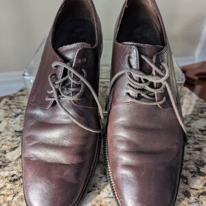 Cole Haan Dark Brown Leather Oxfords